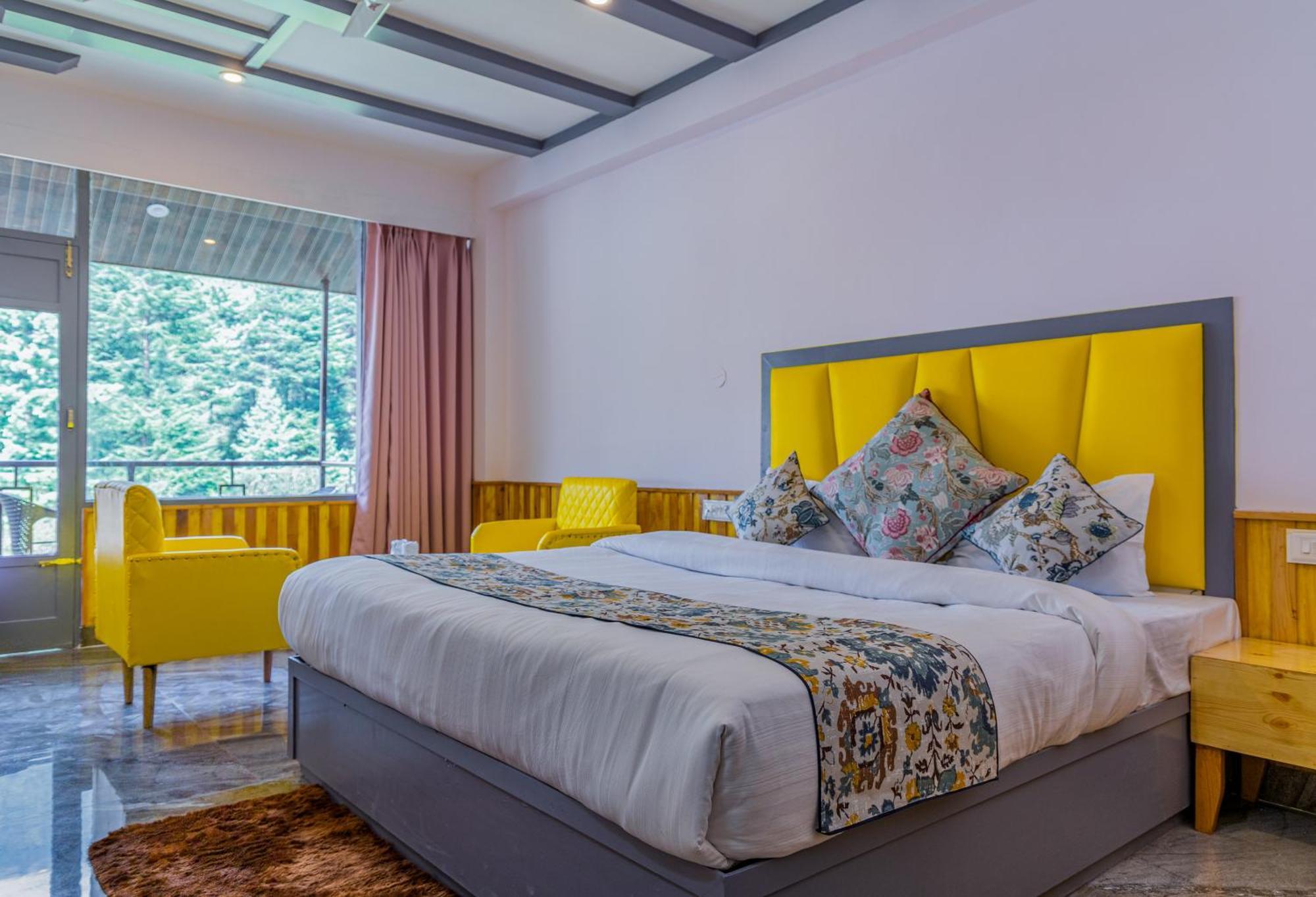 Hotel Apple Flower Manāli Kültér fotó