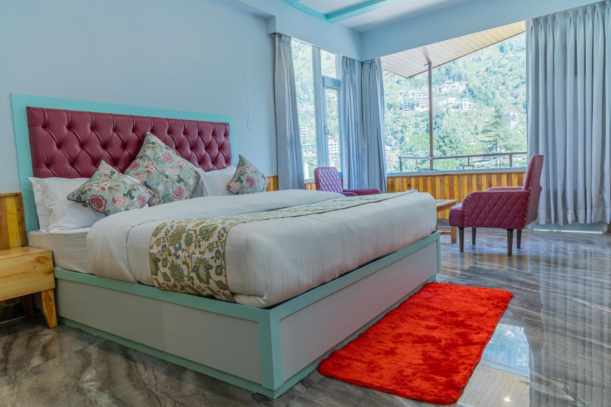 Hotel Apple Flower Manāli Kültér fotó